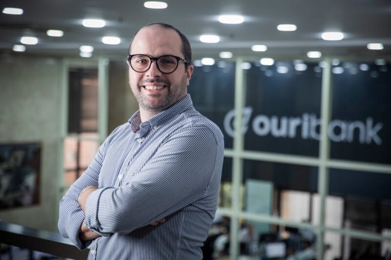 Bruno Foresti, diretor do Ouribank. “Temos feito um trabalho de facilitador de pagamentos, com atendimento muito próximo aos clientes”