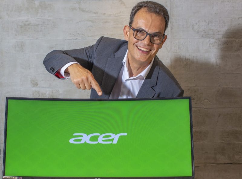 Germano Couy, country manager da Acer no Brasil, afirma que o desempenho da marca tem sido muito positivo