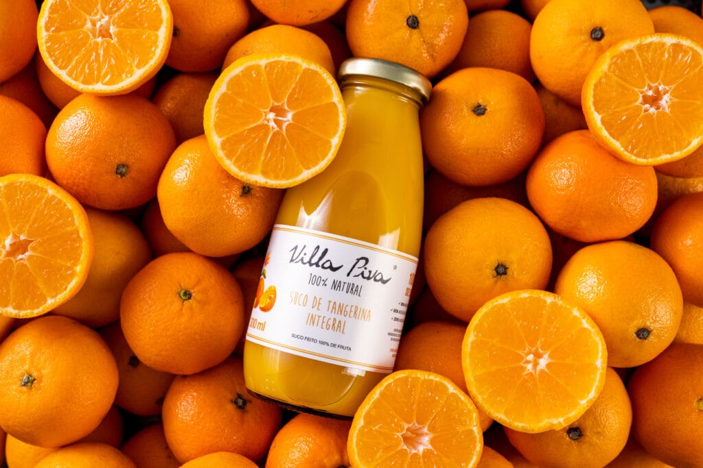 Suco de laranja natural foi o produto que deu origem à Villa Piva, em 2017