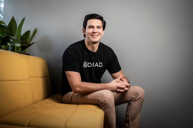 CEO da Nomad, Lucas Vargas: momento que permite à fintech ser ousada