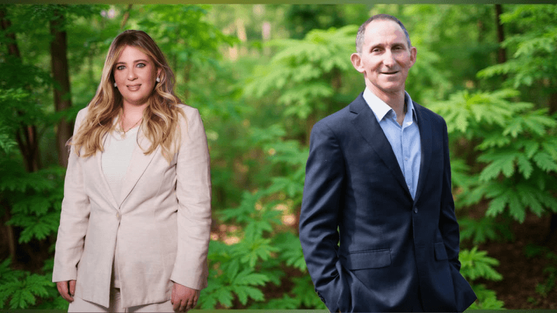 Marina Cançado, fundadora da Converge Capital, e Tony Lent, cofundador da Capital for Climate