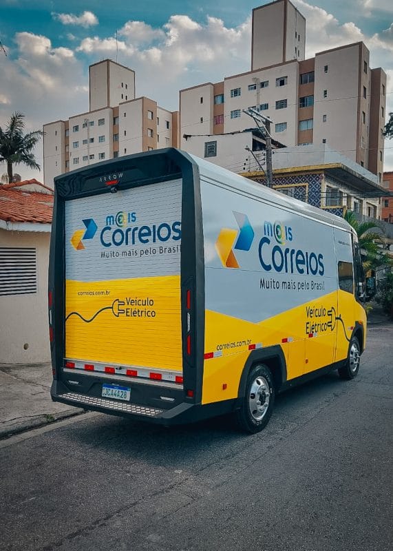Tecnologia gaúcha: elétrico da Arrow entra na rota de Mercado Livre, Amazon e Correios 3 | Brazil Economy Correios passaram a utilizar veículos da Arrow em um projeto-piloto, que visa a modernização da operação estatal