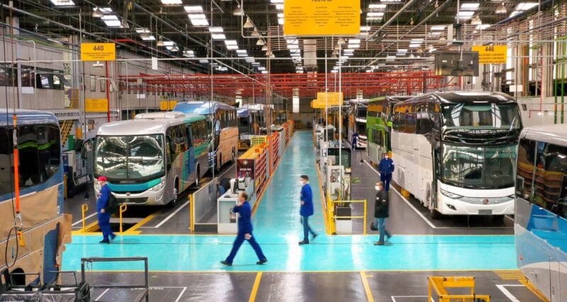 Com sede em Caxias do Sul, a empresa produziu 3.294 unidades entre janeiro e março, com uma receita de R$ 1,7 bilhão