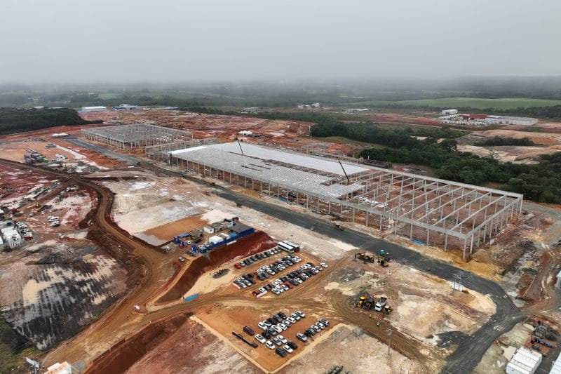 Brasil está no centro da estratégia global da LG com produção, inovação e capacitação 3 | Brazil Economy Nova fábrica da LG na cidade de Fazenda Rio Grande (PR), na Grande Curitiba, com investimento de R$ 1,5 bilhão, está 40% concluída