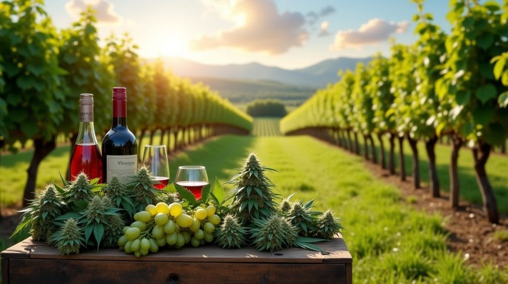 Durante séculos, o vinho foi símbolo de refinamento, cultura e convivência. A cannabis está se apropriando desse discurso