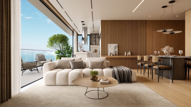 Itapema (SC) ganha arranha-céu de luxo com 165 metros de altura e VGV de R$ 300 milhões 3 | Brazil Economy O projeto de interiores leva a assinatura do renomado arquiteto paranaense Jayme Bernardo