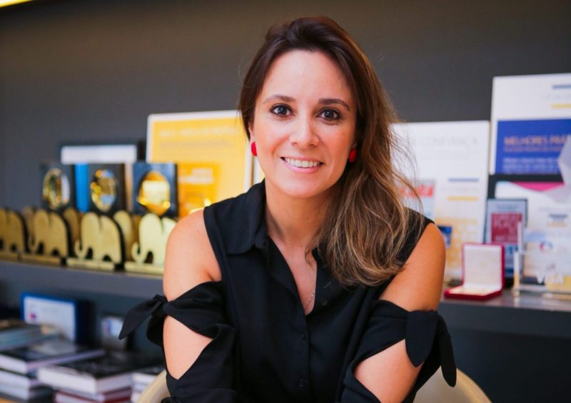 Marcela Pinori, diretora da Visa no Brasil, diz que o Kob ajuda a mitigar o risco para o vendedor