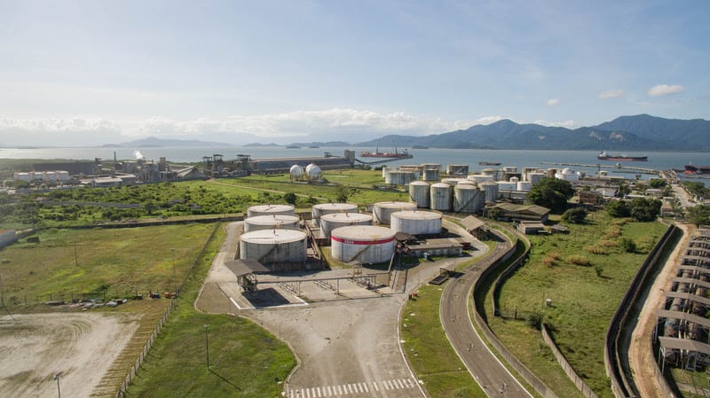 Com as melhorias, a capacidade de movimentação de granéis líquidos saltará para 2 milhões de toneladas por ano