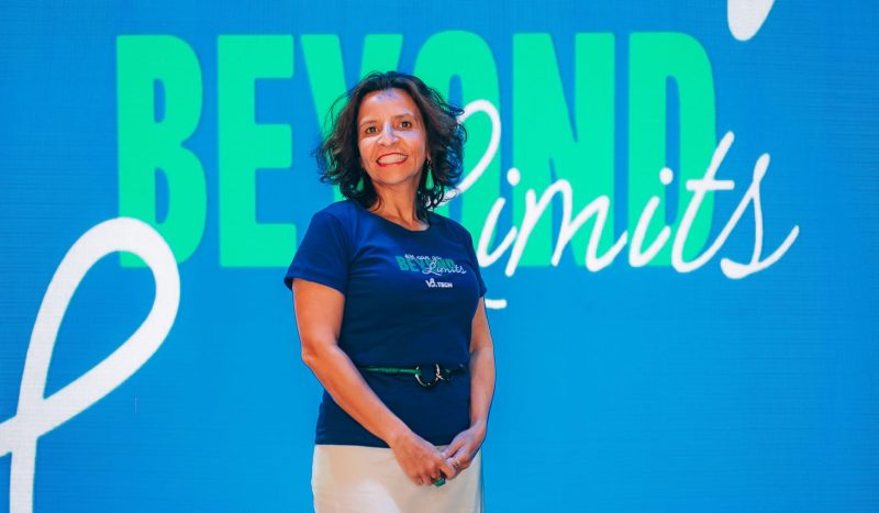 Graci de Melo, co-CEO da V8. Tech, empresa brasileira de transformação digital com foco em IA