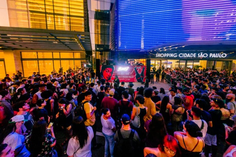 SYN reposiciona lajes corporativas com foco em experiências e serviços de hotelaria 3 | Brazil Economy Ativação: show da Ludmilla, promovido pela Budweiser, agitou o público do Shopping Cidade de São Paulo