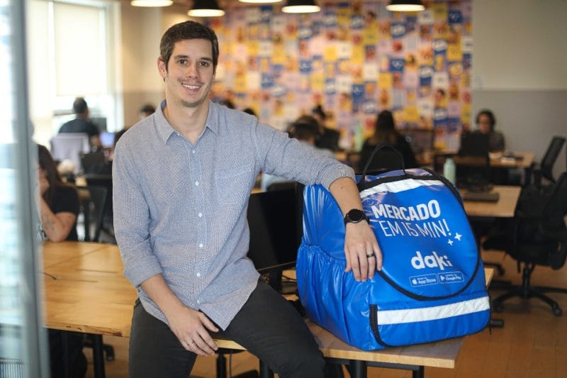 Cofundador e CEO da Daki, Rafael Vasto