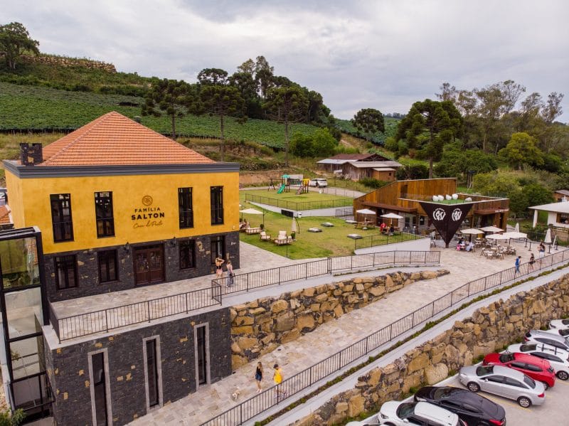 Aos 115 anos, Salton brinda a história com o plano de faturar R$ 1 bilhão em 2030 4 | Brazil Economy Salton mantém a Casa di Pasto, um restaurante inaugurado há dois anos no roteiro Caminhos de Pedra, em Bento Gonçalves