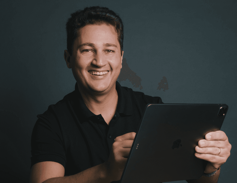 Rafael Franco, CEO da Alphacode. diz que a dependência dos marketplaces é fator de risco