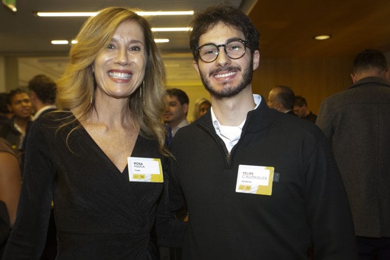 CEOx1dia cumpre objetivo: “Tenho certeza de que quero ser executiva”, diz estudante 3 | Brazil Economy Rosa Maria, executiva da Ticket/Edenred, e o estudante Felipe Carneiro Rodrigues