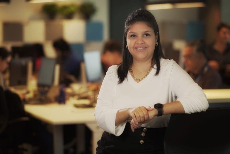 Resiliência, garra, engajamento e humildade: o que os CEOs procuram em jovens talentos 4 | Brazil Economy Gabriele Carlos, CEO da Zeiss, empresa alemã fabricante de equipamentos ópticos e médicos