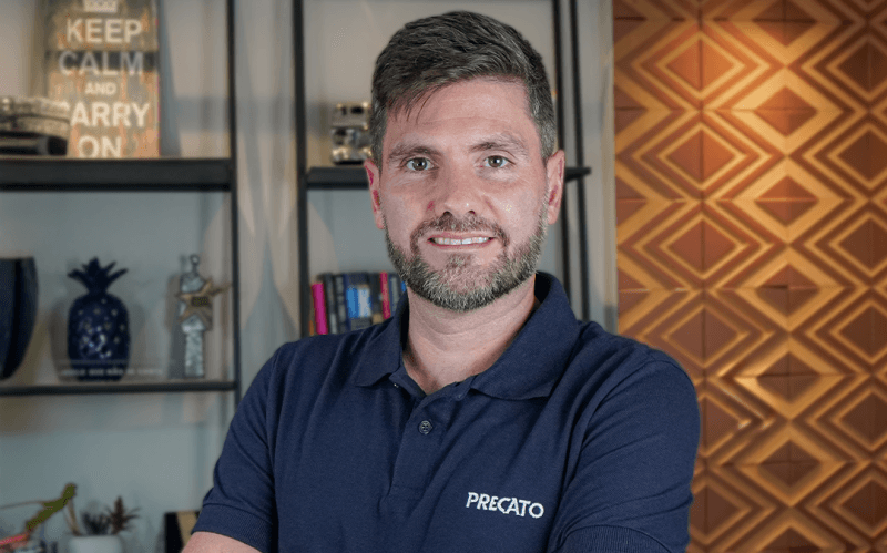 Precato ultrapassa R$ 1,2 bilhão em intermediações e prevê recorde em 2025 19 | Brazil Economy Bruno Guerra, cofundador da Precato, diz que o avanço é resultado de uma estratégia pautada em eficiência