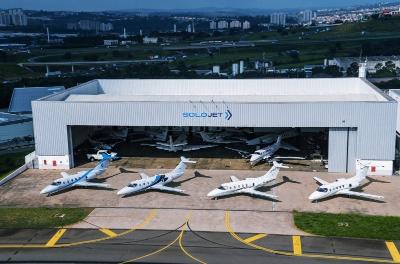 Compartilhamento de aeronaves decola em busca de novos mercados no País 5 | Brazil Economy A Solojet possui três hangares no Aeroporto de Jundiaí (SP) e um em Luís Eduardo Magalhães (BA)