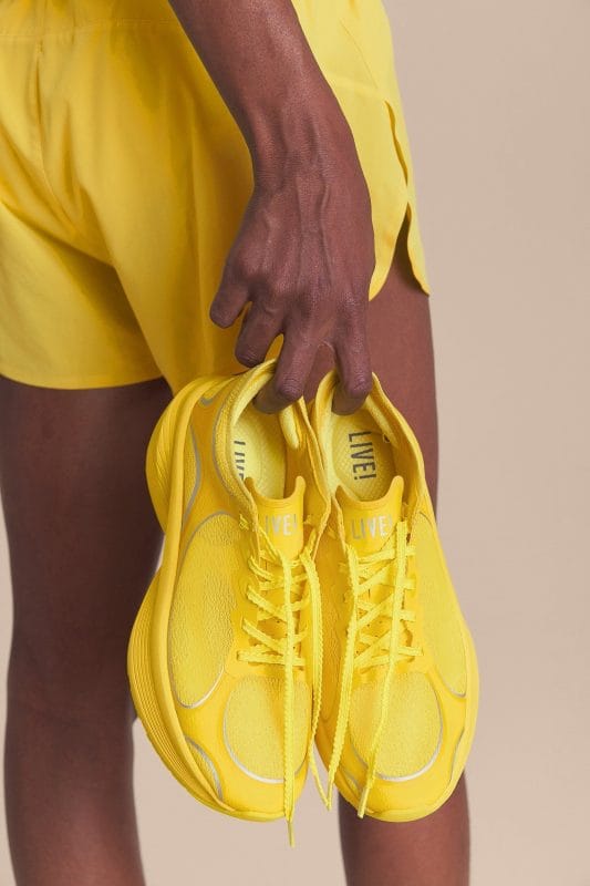 Tênis, design, expansão global: os passos da Live! para vender R$ 2 bilhões em 2028 3 | Brazil Economy Novidade: o tênis Live! Loop é voltado à performance, indicado para corrida e treinos mais intensos