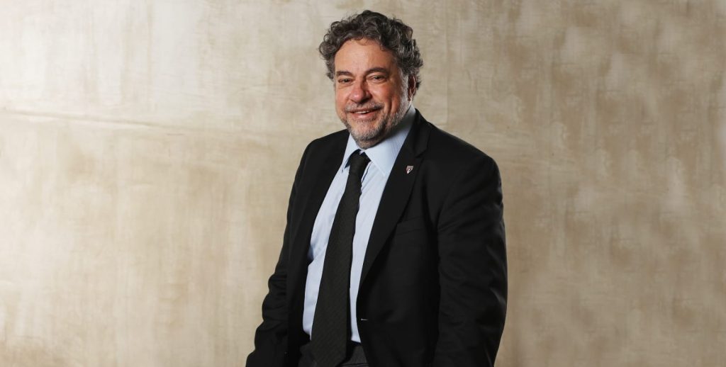 Popularizado há um ano pelo SPFC, FIDCs passam de R$ 800 bilhões em 2025 no Brasil 1 | Brazil Economy Julio Casares, presidente do São Paulo Futebol Clube: priorização do pilar financeiro via FIDC ao invés do futebol