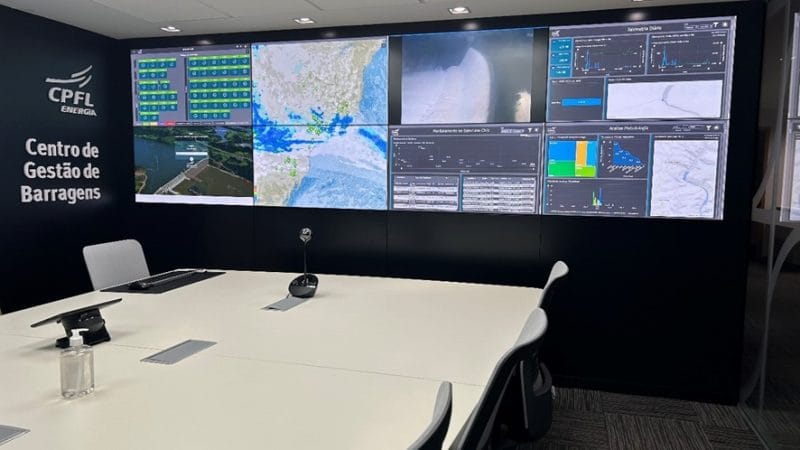 NTT Data e CPFL criaram uma central em Campinas (SP) para monitorar as barragens das usinas da empresa de energia