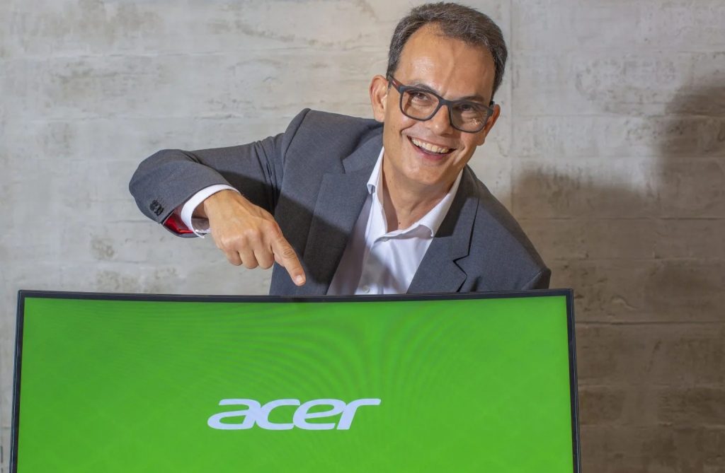 Germano Couy, gerente-geral da Acer para a América Latina, vai assumir como copresidente nas Américas em 2026