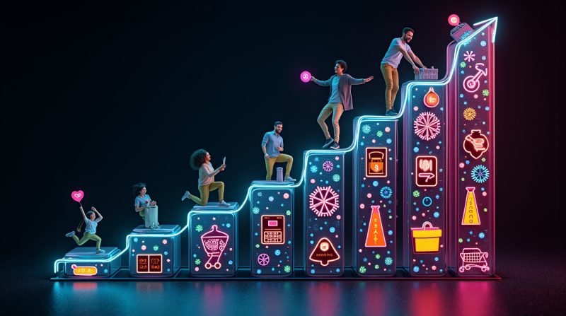 Houve crescimento geral em vendas, pedidos e volume de itens, tendência que se refletiu em todas as empresas