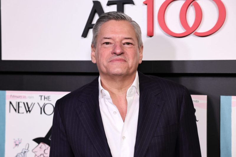 Ted Sarandos participa da sessão nova-iorquina de “The New Yorker At 100”, produção da Netflix, no Paris Theatre