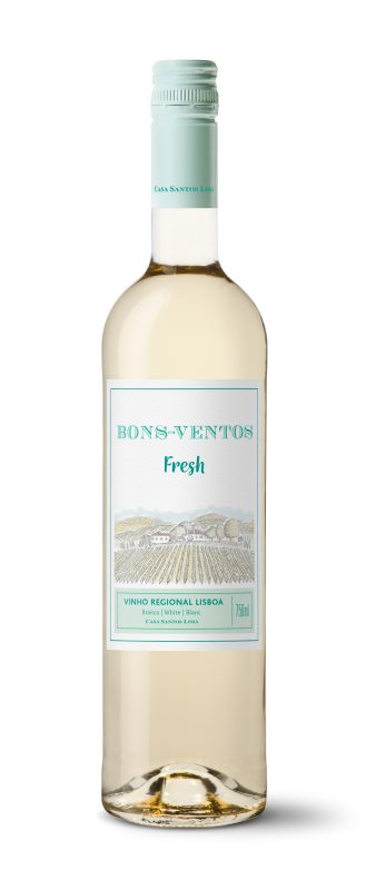 Bons Ventos Fresh é um blend de Arinto, Fernão Pires, Vital, Chardonnay e Viosinho