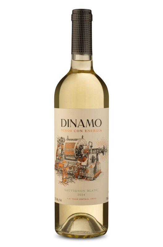 Dínamo Sauvignon Blanc aposta em aromas de flores brancas, notas vegetais frescas e um delicado toque de folha de tomate