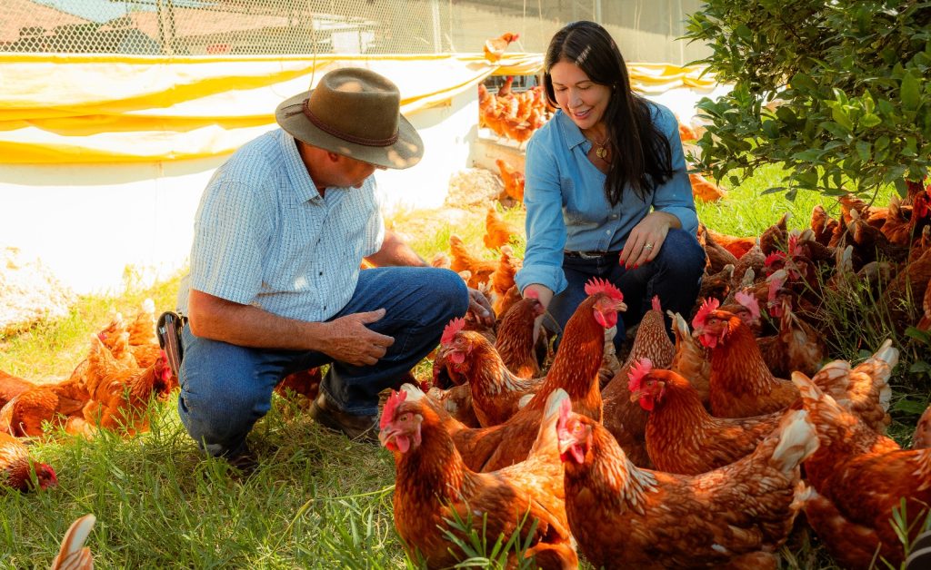 Label Rouge amplia foco em ovos orgânicos "de ouro" e projeta crescer 20% em 2026 1 | Brazil Economy Casal Cláudio Rodrigues e Gislaine Cristina Armanhe, fundadores da Label Rouge